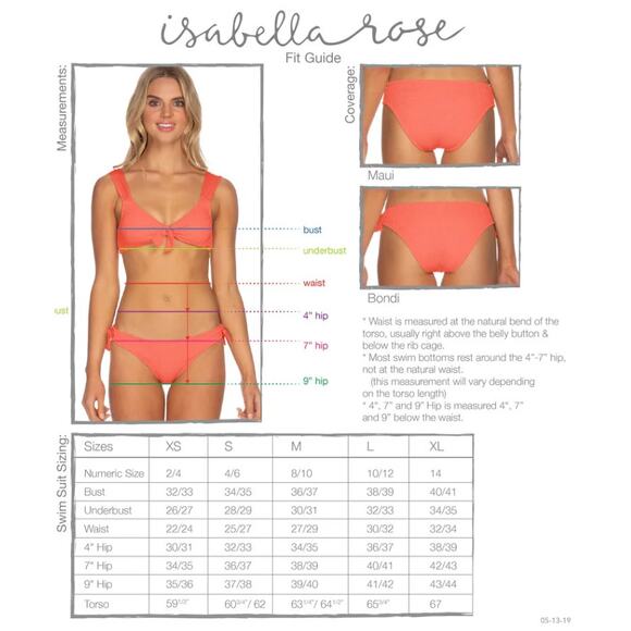 Isabella Rose Tie Dye High Leg Halter One Piece Swimsuit Turquoise Large NWT - Picture 10 of 12